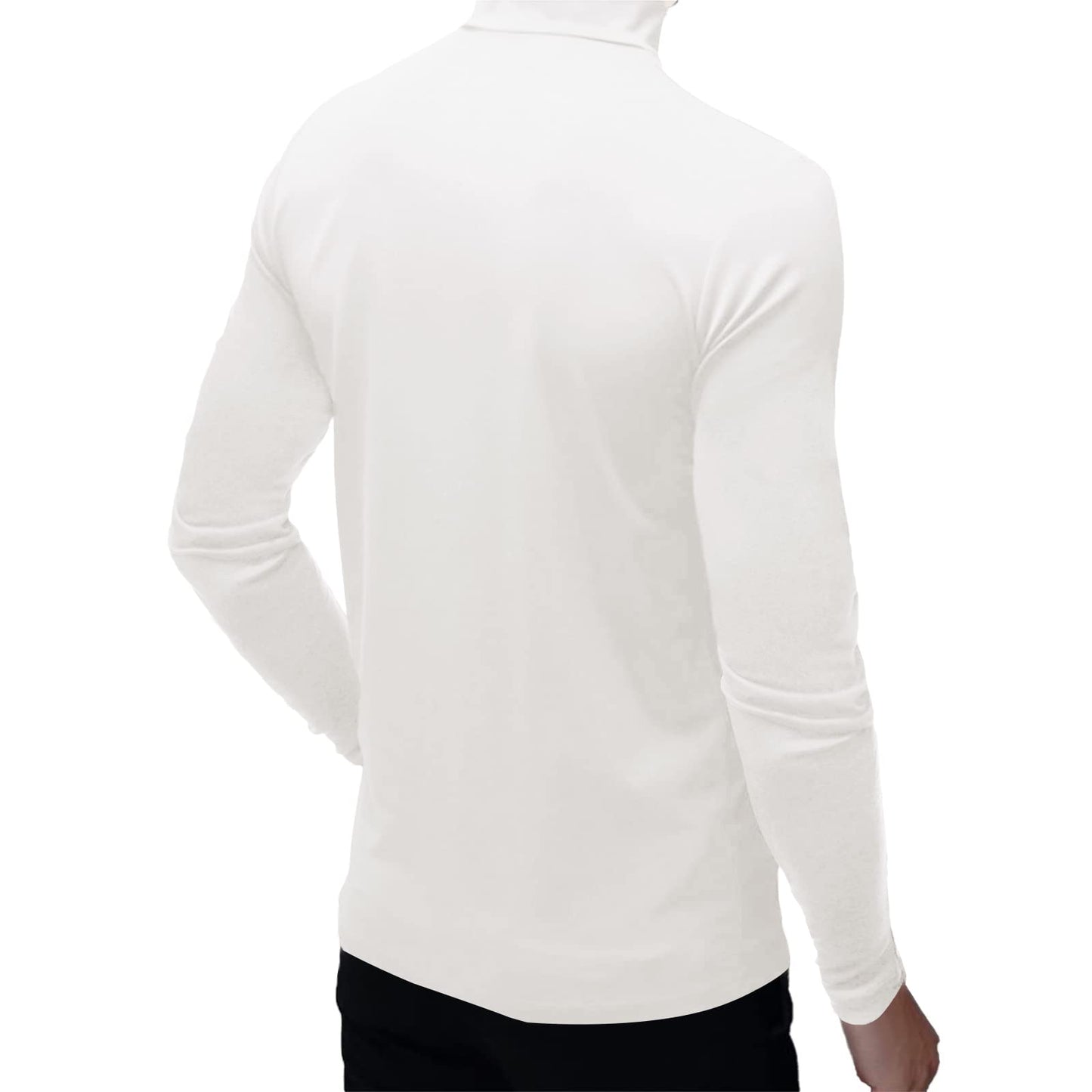 Mens Long Sleeve Turtleneck Tops