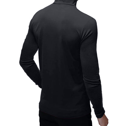 Mens Long Sleeve Turtleneck Tops