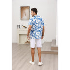 Mens Floral Button Down Shirts