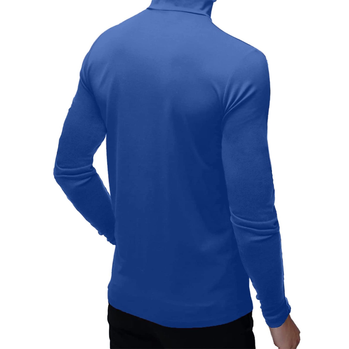 Mens Long Sleeve Turtleneck Tops