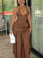 2 Piece Beach Maxi Skirt Sets