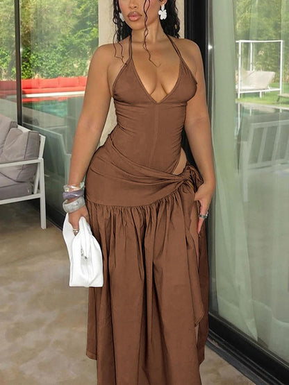 2 Piece Beach Maxi Skirt Sets