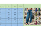 High Waisted Straight Leg Pants with Pockets