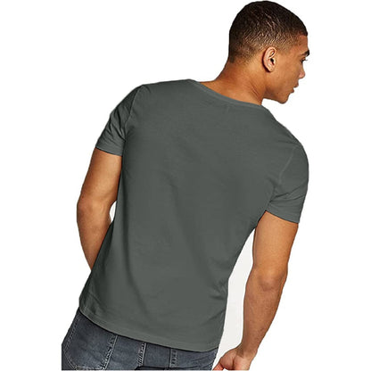 Mens V Neck Short Sleeve Tops