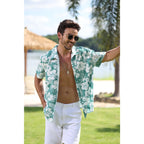 Mens Floral Button Down Shirts