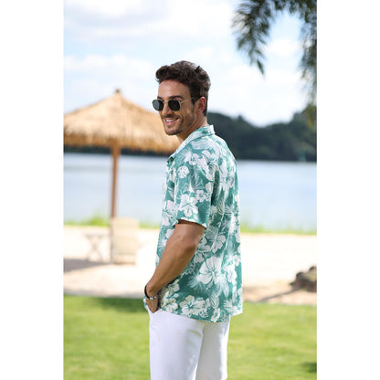 Mens Floral Button Down Shirts