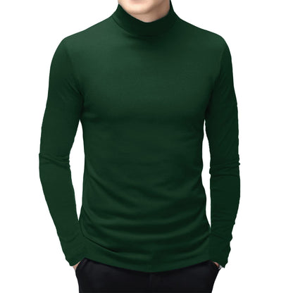 Mens Long Sleeve Turtleneck Tops