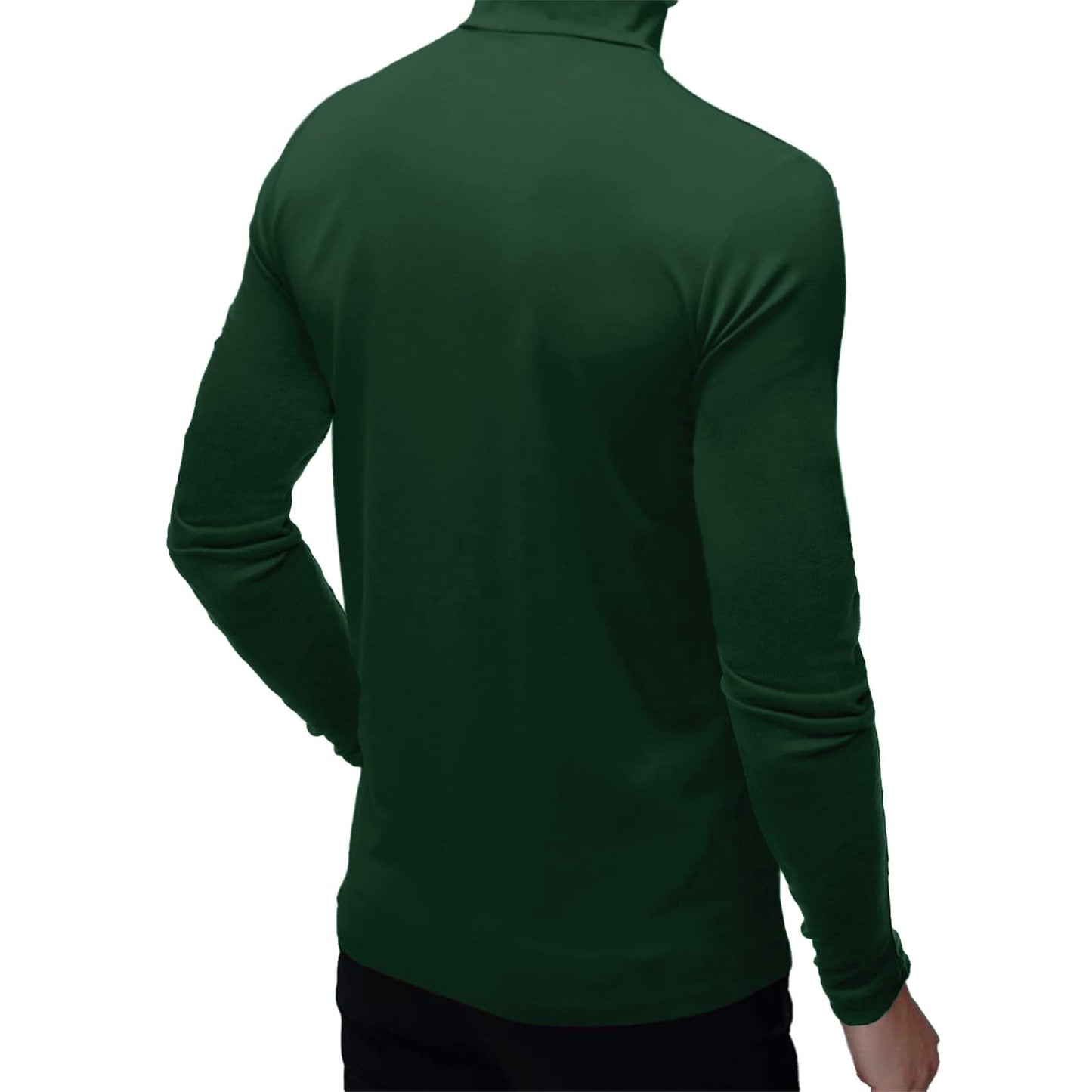 Mens Long Sleeve Turtleneck Tops