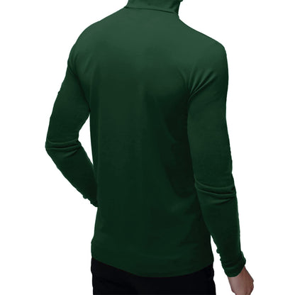 Mens Long Sleeve Turtleneck Tops
