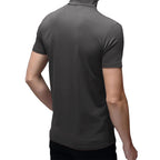 Mens Short Sleeve Turtleneck Tops