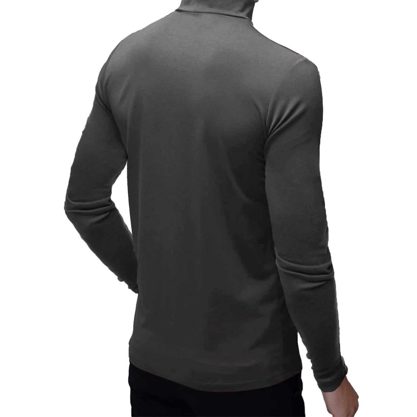 Mens Long Sleeve Turtleneck Tops