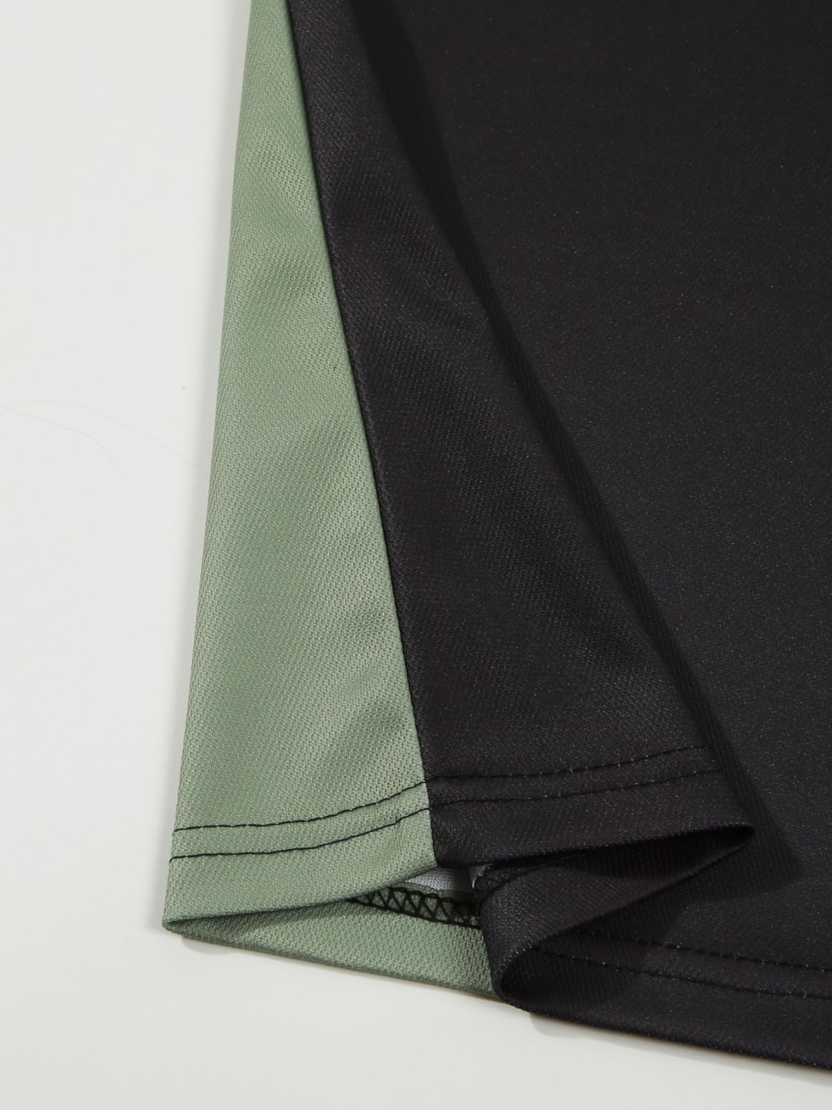 Mens Color Block Striped Polo Shirts