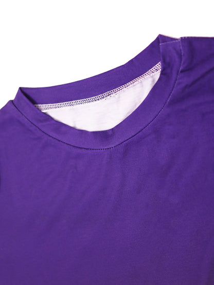 Conjuntos de pantalones y tops de manga corta a rayas de dos piezas 