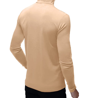 Mens Long Sleeve Turtleneck Tops