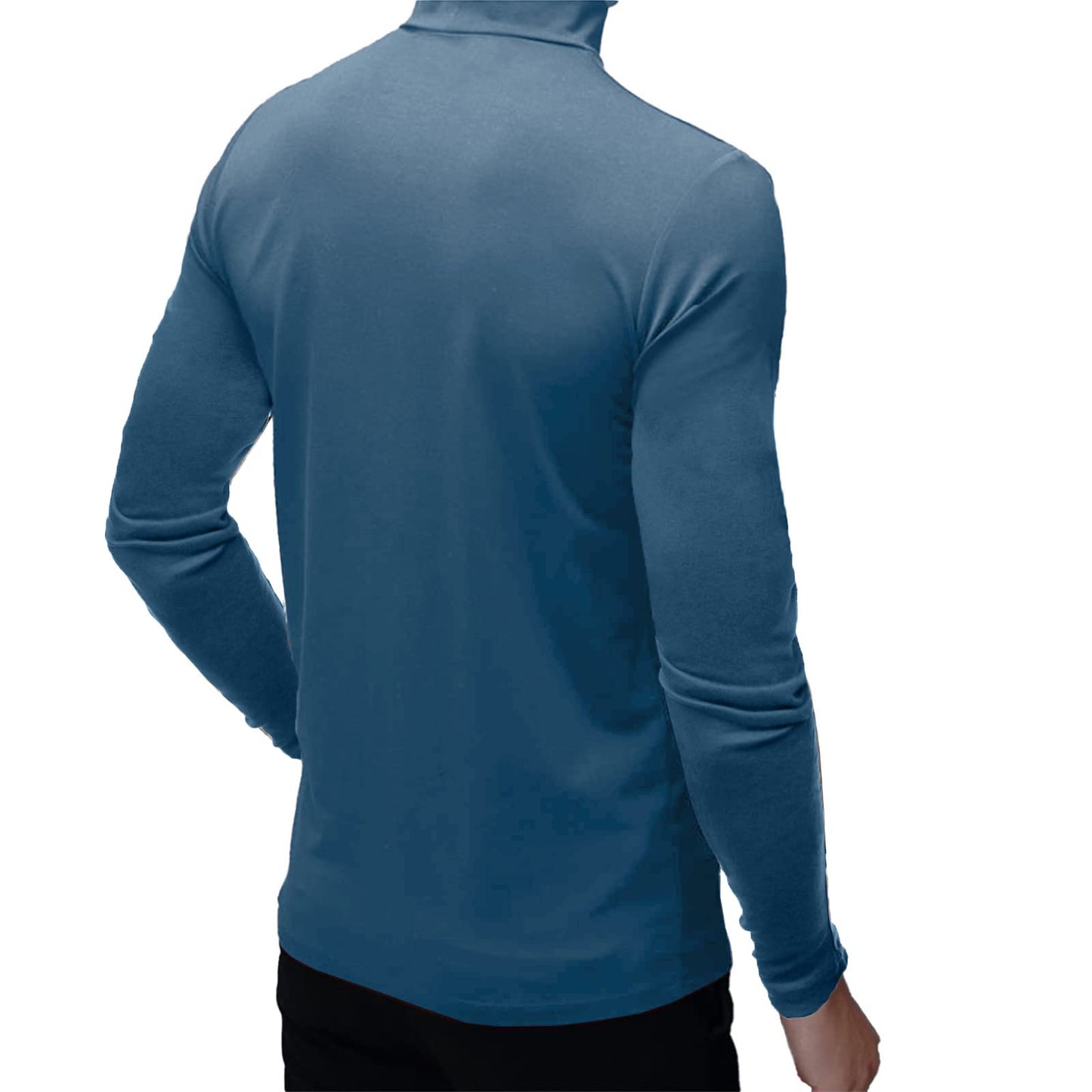 Mens Long Sleeve Turtleneck Tops