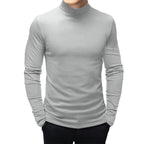 Mens Long Sleeve Turtleneck Tops
