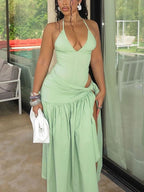 2 Piece Beach Maxi Skirt Sets