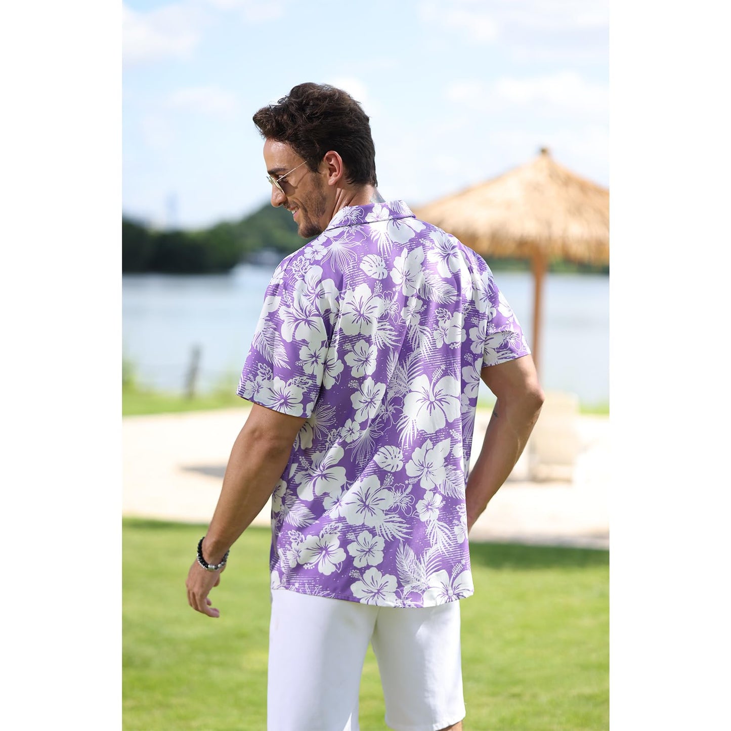 Mens Floral Button Down Shirts