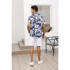 Mens Floral Button Down Shirts