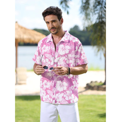 Mens Floral Button Down Shirts