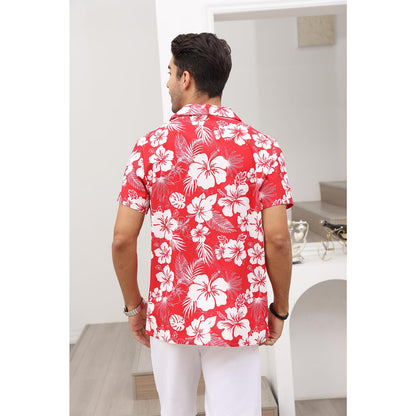 Mens Floral Button Down Shirts