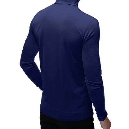 Mens Long Sleeve Turtleneck Tops