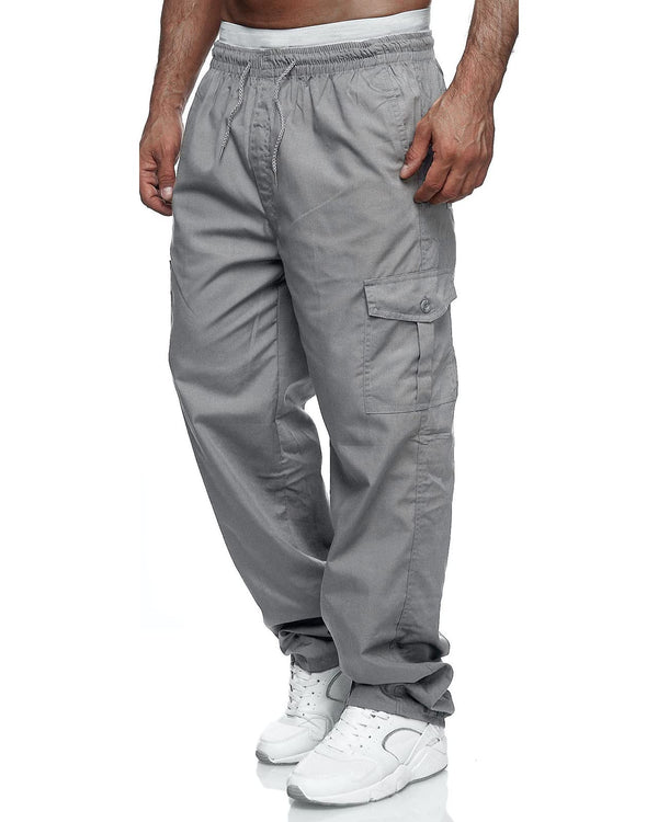 Mens Sweatpants Drawstring with Pockets Long Pants