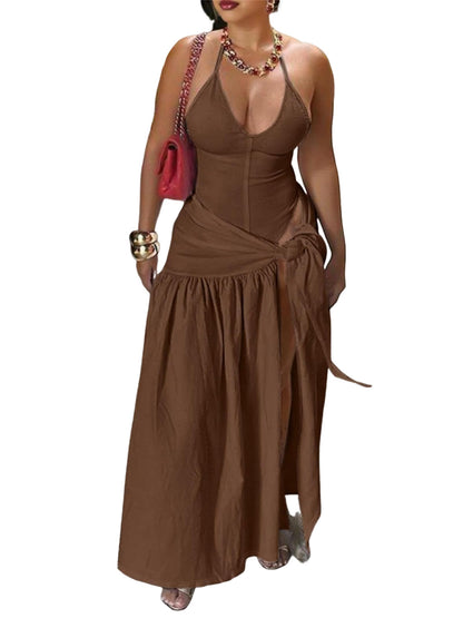 2 Piece Beach Maxi Skirt Sets