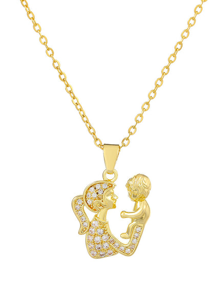 Collares de cadena con patrón de figura