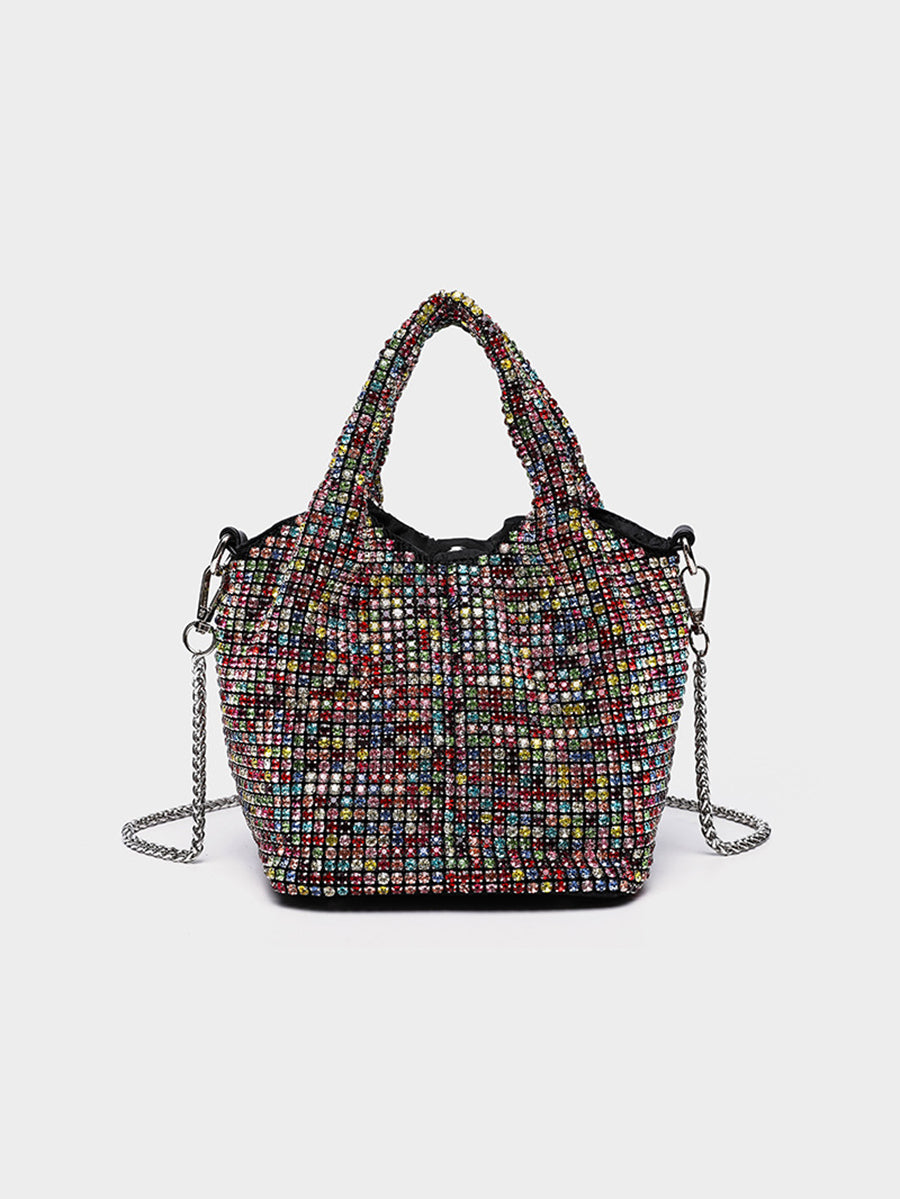 Rhinestone Evening Clutch Bag