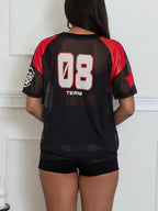 Letter Print Oversized T-Shirt