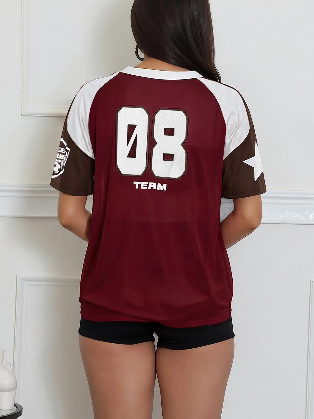 Letter Print Oversized T-Shirt