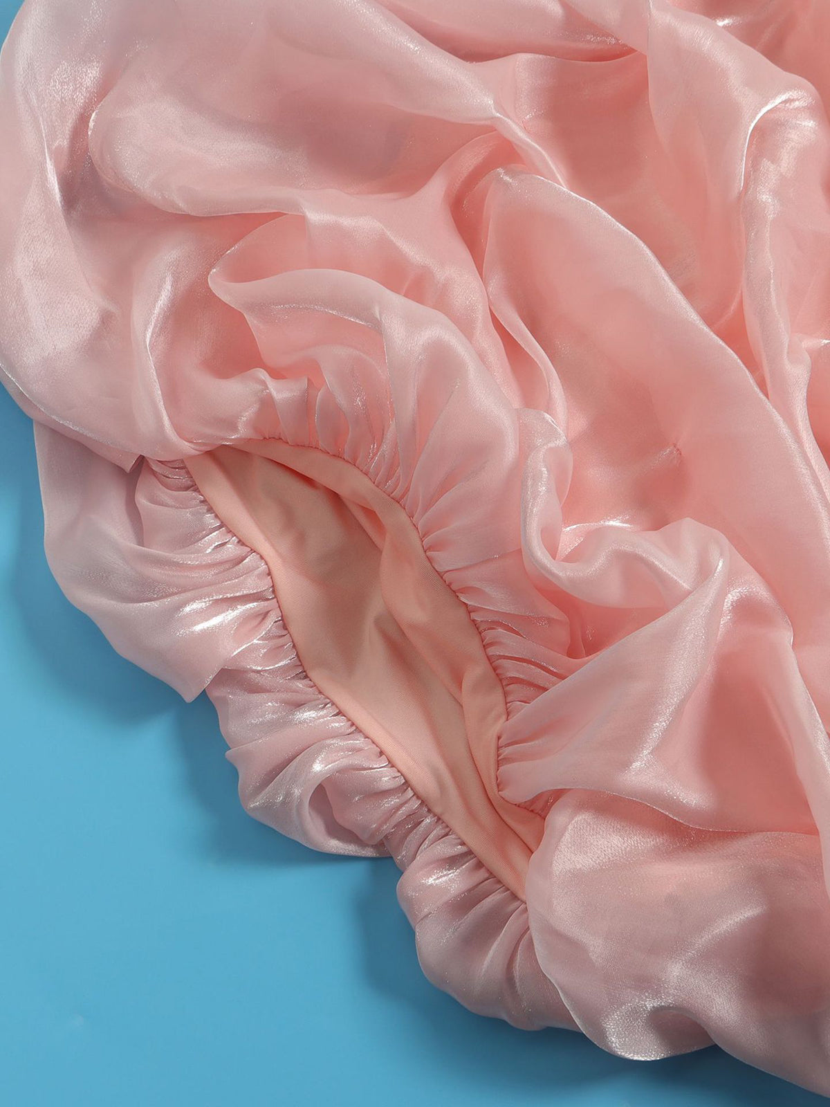 Rhinestone Spaghetti Strap Tulle Layered Dress