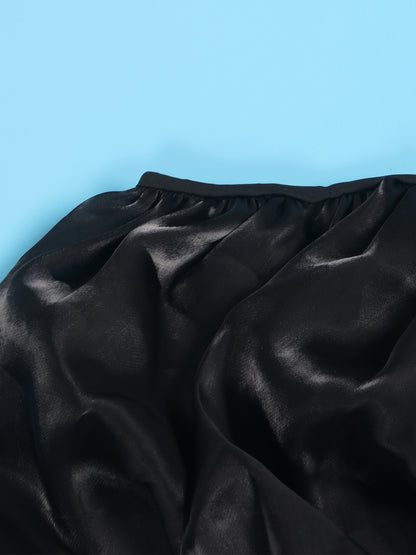 Rhinestone Spaghetti Strap Tulle Layered Dress