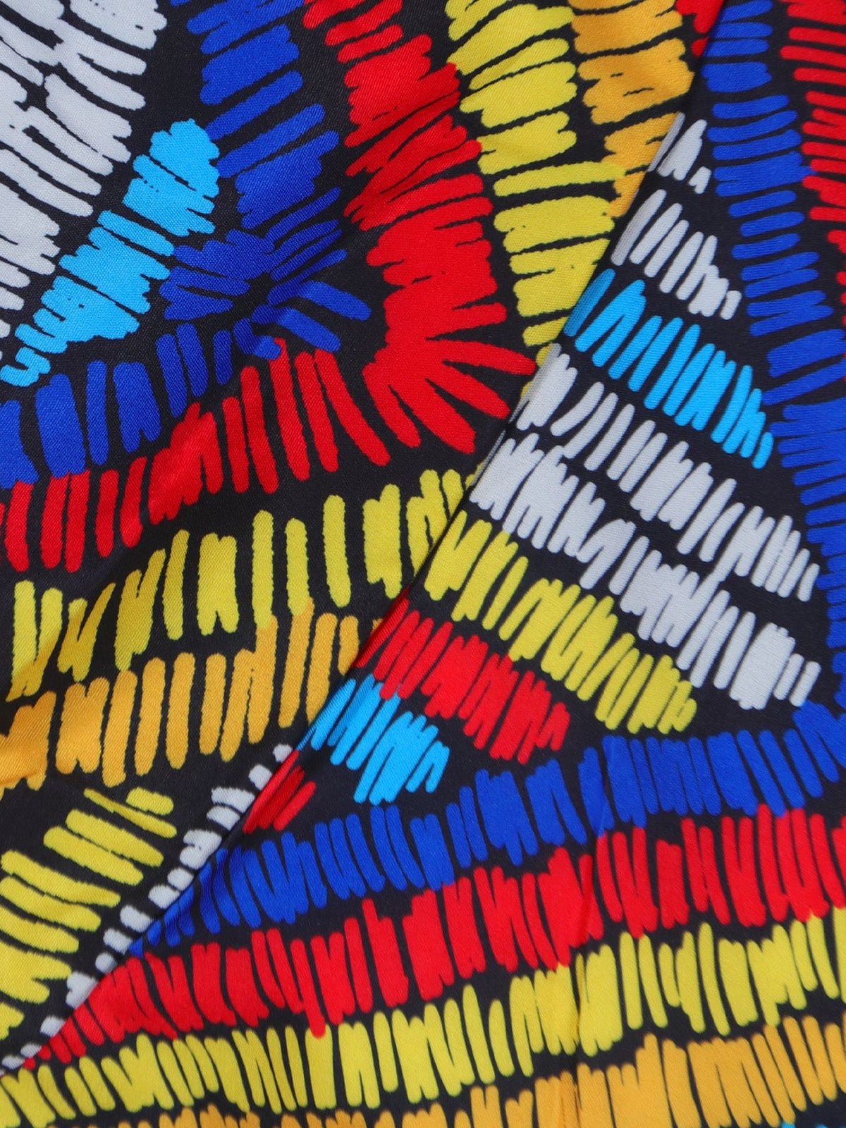 Colorful Print Halter Neck Backless Maxi Dress