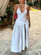 2 Piece Beach Maxi Skirt Sets