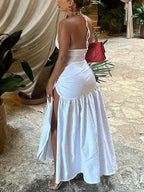 2 Piece Beach Maxi Skirt Sets
