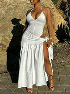 2 Piece Beach Maxi Skirt Sets