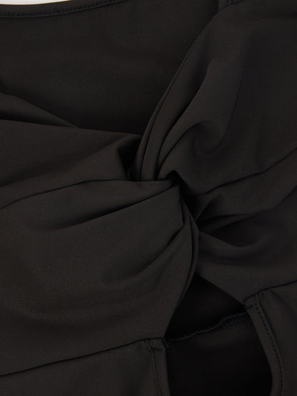 Strappy Cutout Backless Fitted Jumpsuit