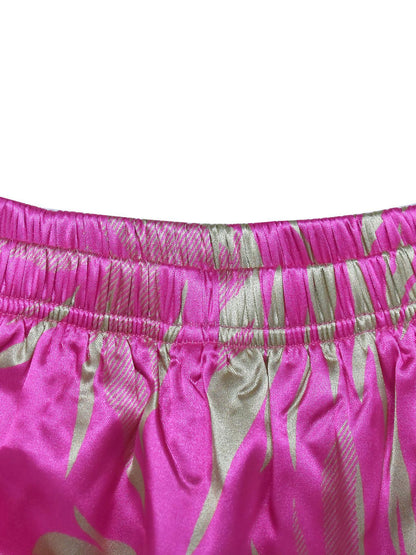 Two-Piece Off-Shoulder Crop Top Skirt Set