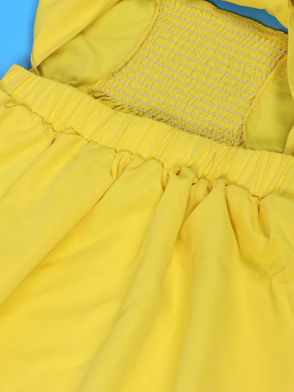 One-Shoulder Ruched Petal Cutout Dress