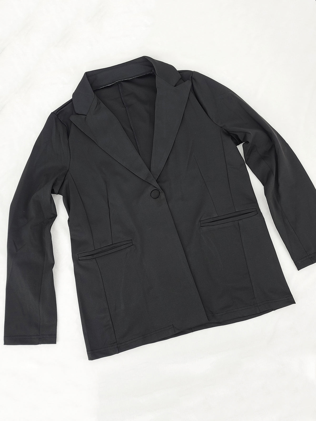 Conjuntos de pantalones cortos tipo blazer de manga larga de dos piezas