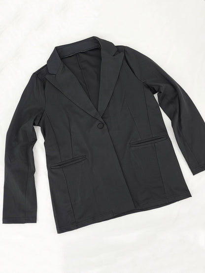 Conjuntos de pantalones cortos tipo blazer de manga larga de dos piezas