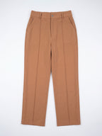 High Waist Straight Leg Pants