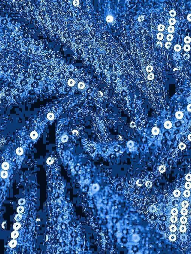 Vestido brillante de cumpleaños con dobladillo de loto y estampado brillante 