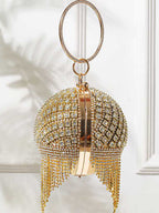 Bolsos de bolas con borlas de diamantes de imitación