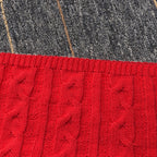 Knit Crop Top Short Pants Set