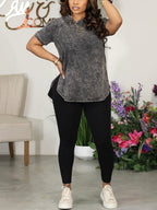 Tie-dye Tee & leggings Sport Set