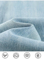 High Waist Straight Leg Jeans