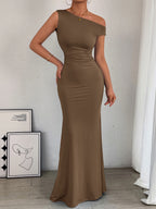 Sleeveless Mermaid Maxi Dress